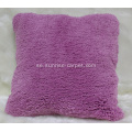 Pillow With Polyester Shaggy Garn